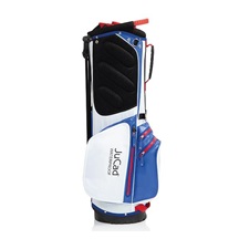 JuCad 2in1 Waterproof stand bag, blau/weiss/rot