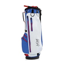 JuCad 2in1 Waterproof stand bag, blau/weiss/rot