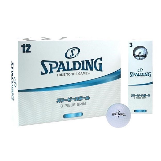 Spalding True To The Game Spin Golfbälle