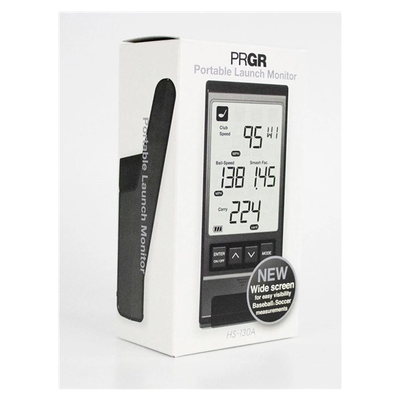 SuperSpeed Golf SuperSpeed Golf PRGR Black Portable Launch Monitor NEU 2021