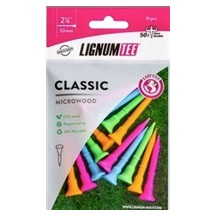 Lignum Tee Plastiktees 53mm, 16Stk., neon mix
