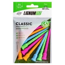 Lignum Tee Plastiktees 82mm, 12Stk., neon mix