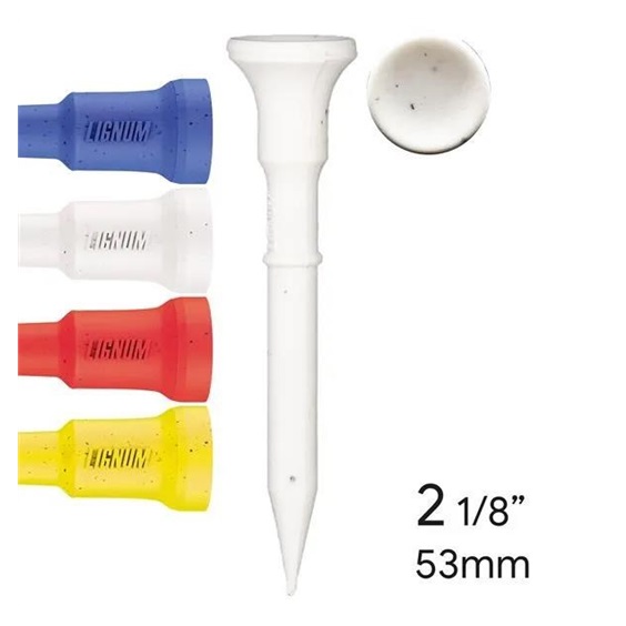 Lignum Tee Plastiktees 53mm, 16Stk., farbe mischen