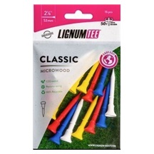Lignum Tee Plastiktees 53mm, 16Stk., farbe mischen