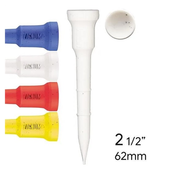 Lignum Tee Plastiktees 62mm, 16Stk., farbe mischen