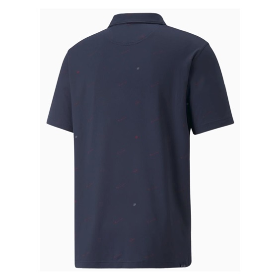 Puma Cloudspun Love Golf Herren Poloshirt, dunkelblau