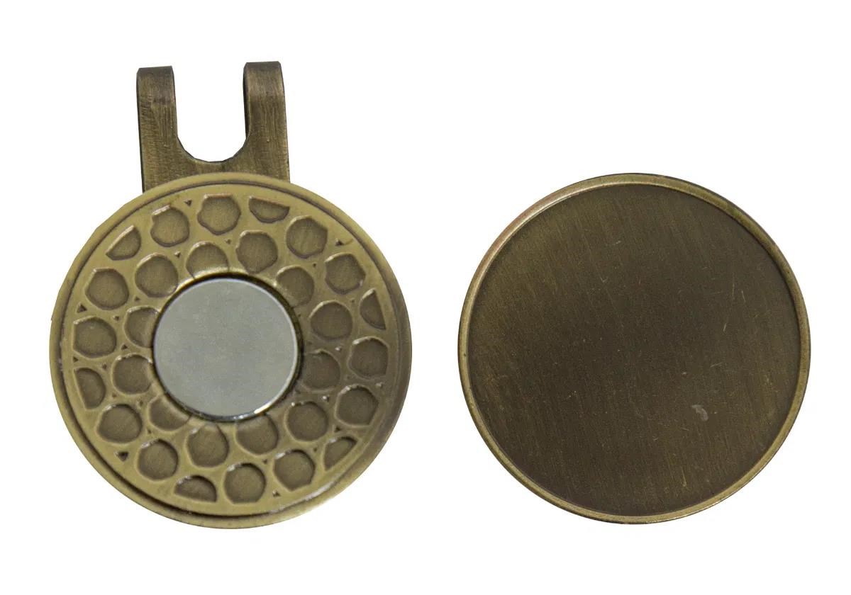 Longridge Deluxe Cap Clip und Ballmarker, bronze