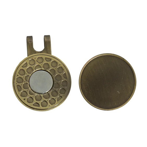 Longridge Deluxe Cap Clip und Ballmarker, bronze