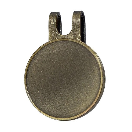 Longridge Deluxe Cap Clip und Ballmarker, bronze
