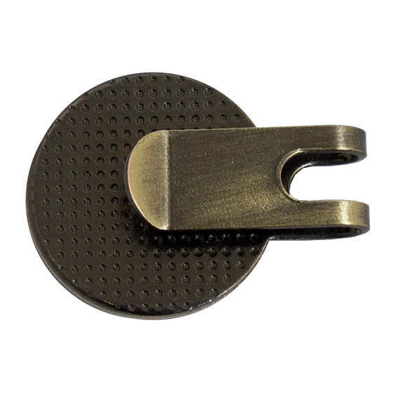 Longridge Deluxe Cap Clip und Ballmarker, bronze