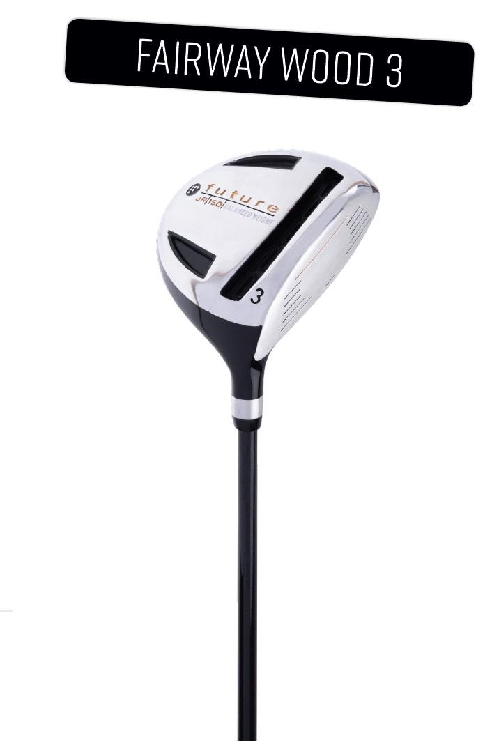 Spalding Future Junior Golfset, 130-140 cm, blau