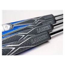 Lamkin SINKFIT PU Squaretop Putter Grip, schwarz/blau