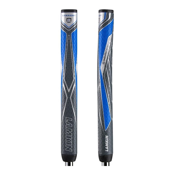 Lamkin SINKFIT PU Straight Putter Grip, schwarz/blau