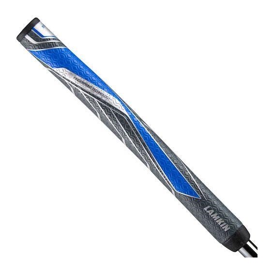 Lamkin SINKFIT PU Straight Putter Grip, schwarz/blau