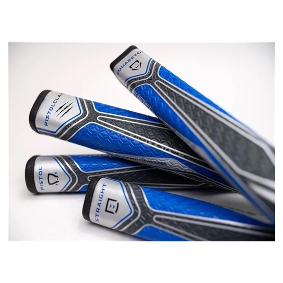 Lamkin SINKFIT PU Straight Putter Grip, schwarz/blau
