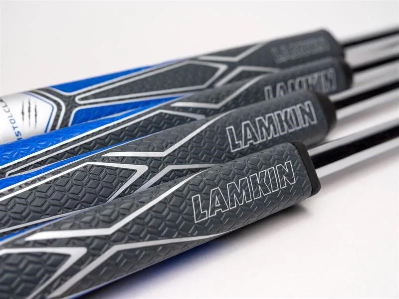 Lamkin SINKFIT PU Straight Putter Grip, schwarz/blau