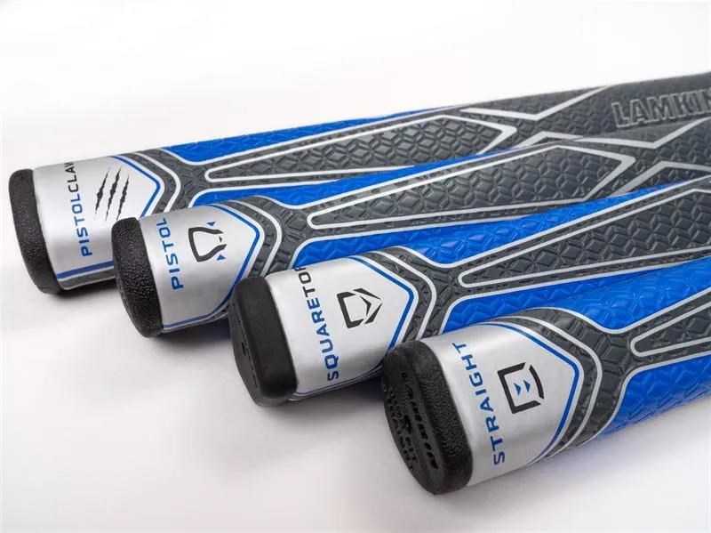 Lamkin SINKFIT PU Straight Putter Grip, schwarz/blau