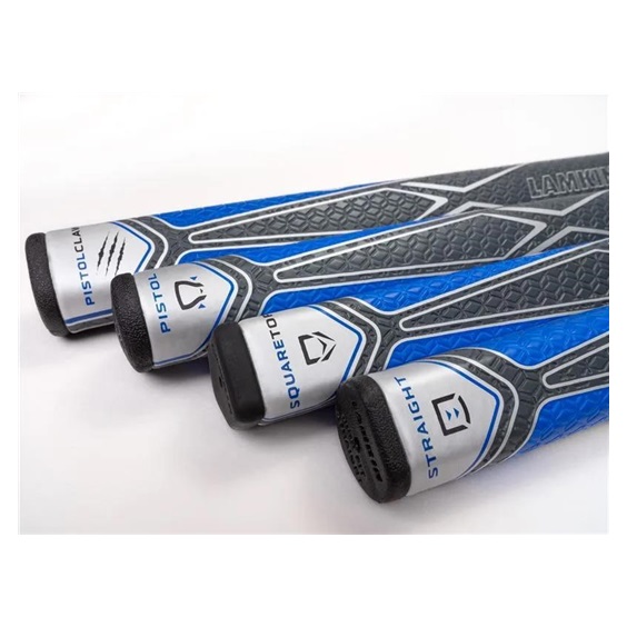 Lamkin SINKFIT PU Straight Putter Grip, schwarz/blau