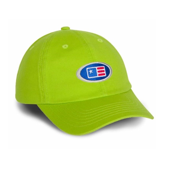 U.S. Kids Golf Oval Twill Junior Golf Cap, grün