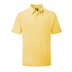 FootJoy Stretch Pique Solid Colour Athletic Fit Herren Poloshirt, gelb