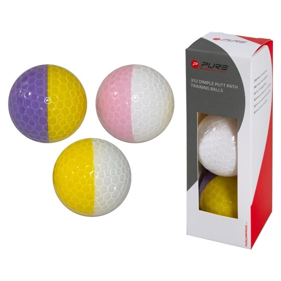 Pure2Improve Alignment Golfbälle, 3Stk.