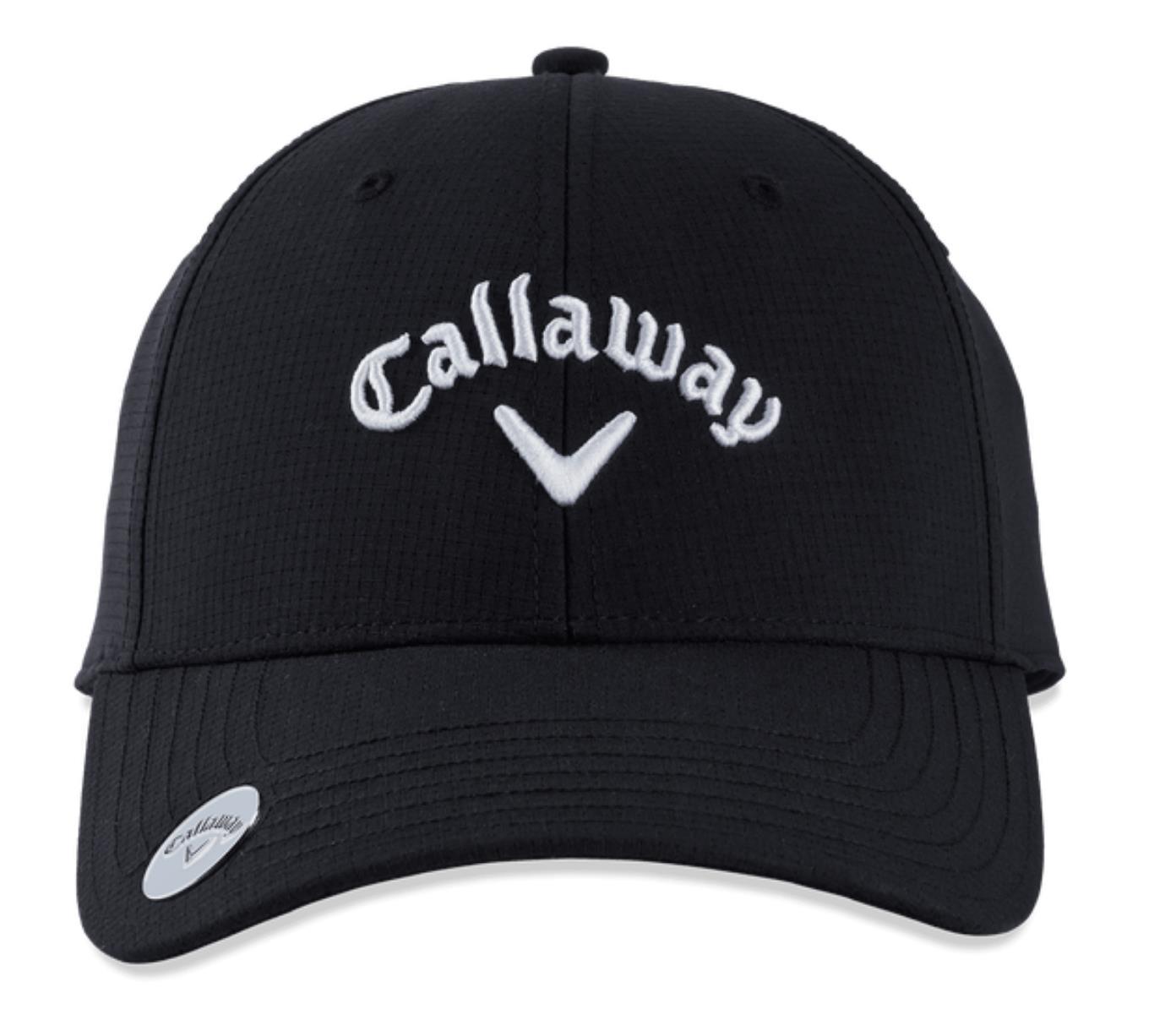 Callaway Stitch Magnet Golf Cap, schwarz