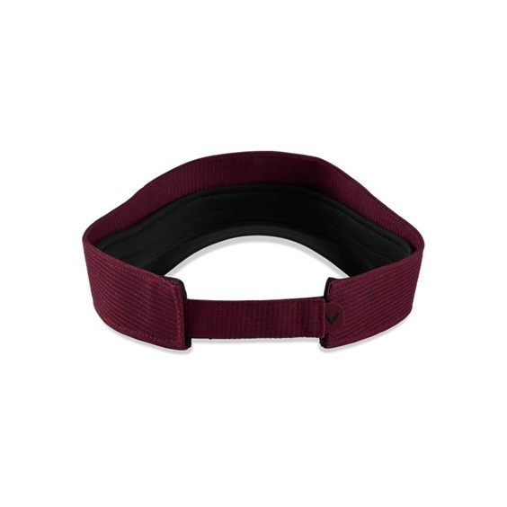Callaway Liquid Metal Golf Visor, rot/schwarz