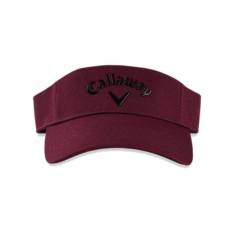 Callaway Liquid Metal Golf Visor, rot/schwarz