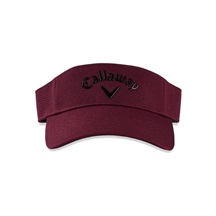 Callaway Liquid Metal Golf Visor, rot/schwarz