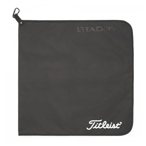 Titleist StaDry Performance Golfhandtuch, schwarz