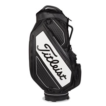 Titleist Tour Series Premium Stadry Staffbag, schwarz/weiss