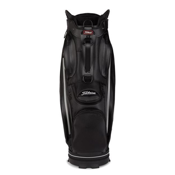 Titleist Tour Series Premium Stadry Staffbag, schwarz/weiss