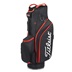 Titleist 14 Cartbag, schwarz/rot
