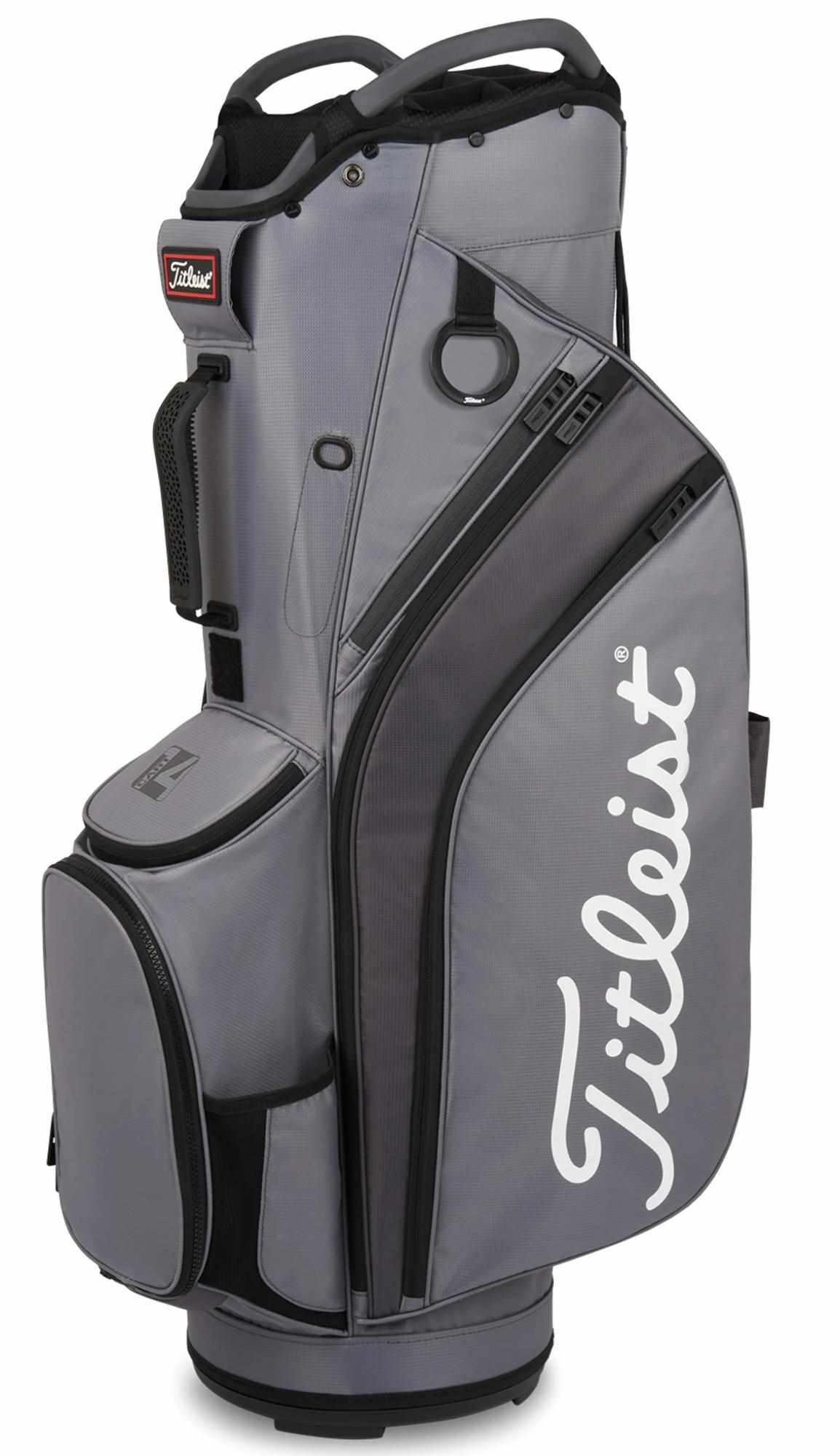 Titleist Cart 14 Cartbag, grau/rot