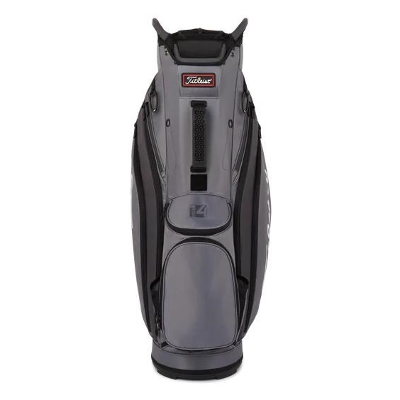 Titleist Cart 14 Cartbag, grau/rot