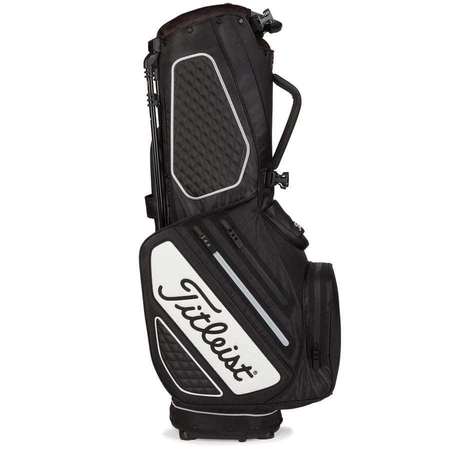 Titleist Tour Series Premium StaDry Standbag, schwarz/weiss