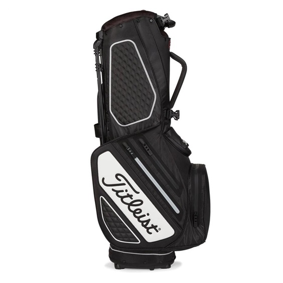 Titleist Tour Series Premium StaDry Standbag, schwarz/weiss