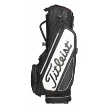 Titleist Tour Series Premium StaDry Standbag, schwarz/weiss