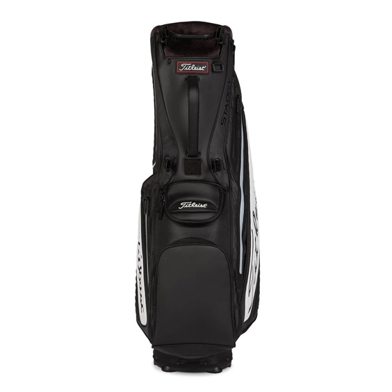 Titleist Tour Series Premium StaDry Standbag, schwarz/weiss