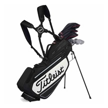 Titleist Tour Series Premium StaDry Standbag, schwarz/weiss