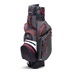 Big Max Dri Lite Silencio 2 Cartbag, charcoal/weiss/schwarz/rot