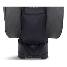 Big Max Dri Lite Silencio 2 Cartbag, charcoal/weiss/schwarz/rot