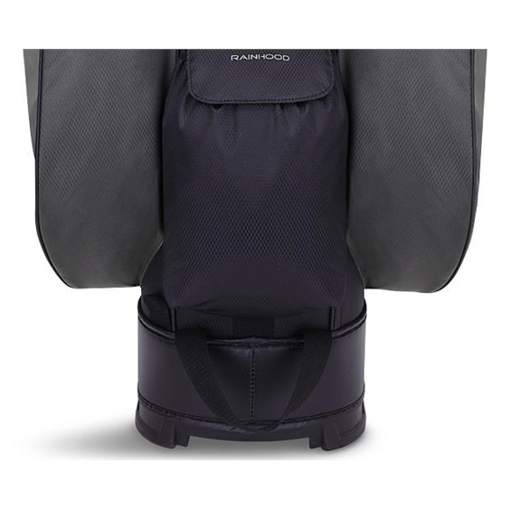 Big Max Dri Lite Silencio 2 Cartbag, charcoal/weiss/schwarz/rot