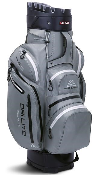 Big Max Dri Lite Silencio 2 Cartbag, grau/schwarz