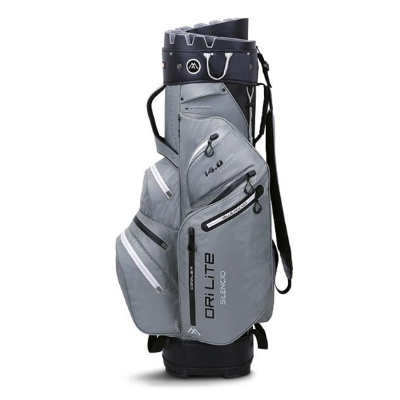 Big Max Dri Lite Silencio 2 Cartbag, grau/schwarz