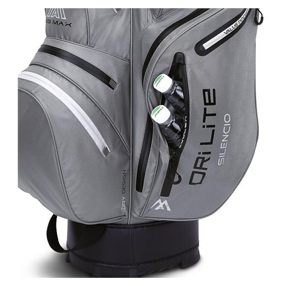 Big Max Dri Lite Silencio 2 Cartbag, grau/schwarz