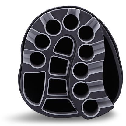 Big Max Dri Lite Silencio 2 Cartbag, dunkelblau/silber/rot