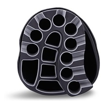 Big Max Dri Lite Silencio 2 Cartbag, dunkelblau/silber/rot