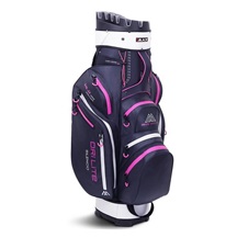 Big Max Dri Lite Silencio 2 Cartbag, steel blue/silver/fuchsia