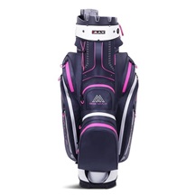 Big Max Dri Lite Silencio 2 Cartbag, steel blue/silver/fuchsia